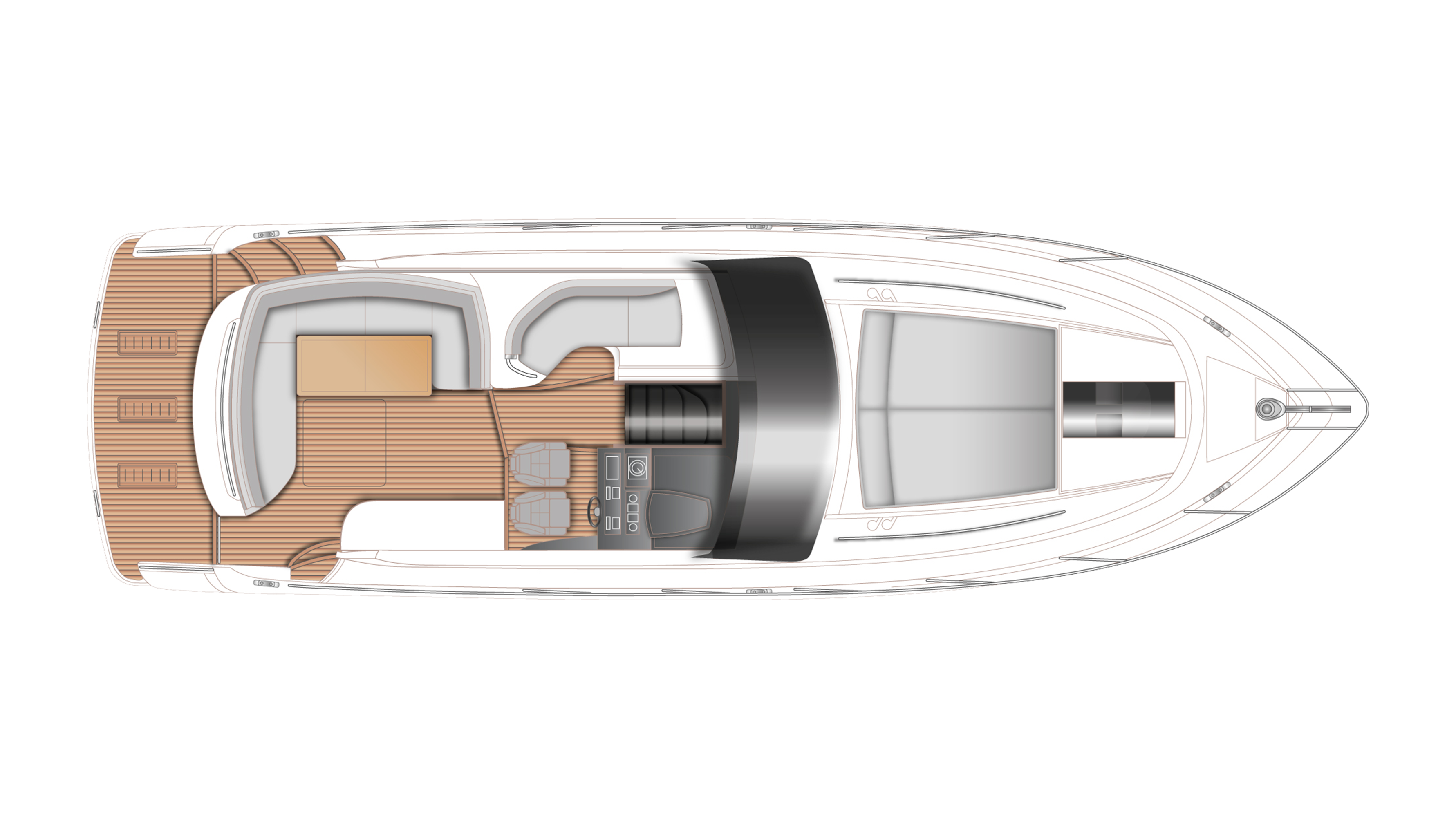 V40 Luxury Sports Yacht V Class Princess Yachts